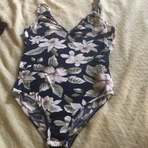 Floral body suit